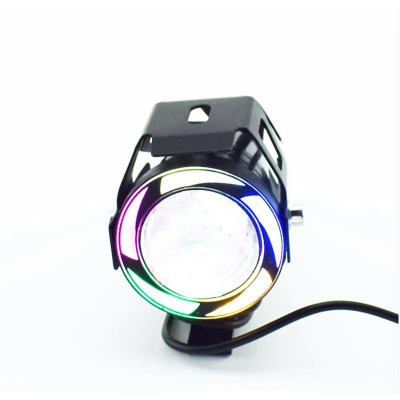 Đèn U7 Viền LED Cho Xe Máy – Trợ Sáng Ban Đêm, Độ Xe Ngầu, Chống Nước Hiệu Quả