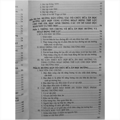 Sách Tài Liệu Hướng Dẫn Phát Triển Giáo Dục Thể Chất, Thể Thao và Áp Dụng Những Trò Chơi Dân Gian Trong Nhà Trường - V2270T
