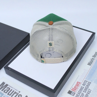 Nón kết, mũ lưỡi trai Trucker Shelby vải kaki phối lưới form chuẩn thời trang