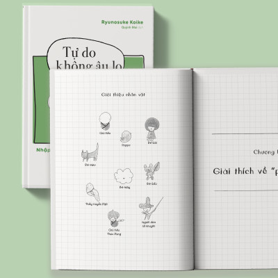 Sách - Tự Do Không Âu Lo - Nhập Môn "Thiền Học" Bằng Truyện Tranh
