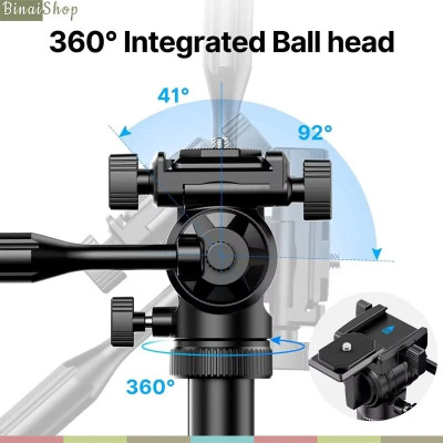 Ulanzi MT-65 - Chân Đế Di Động Điều Khiển Từ Xa Bluetooth Dành Cho Máy Ảnh, Điện Thoại, Tải Trọng 8 Kg - Hàng chính hãng