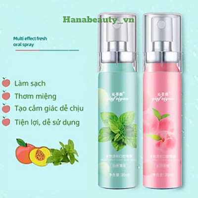 Combo 2 Chai Xịt Thơm Miệng Thảo Dược – Khử Mùi Hôi Miệng, Diệt Khuẩn, Hương Thơm Quyến Rũ, Hiệu Quả Cao Cho Nam Nữ