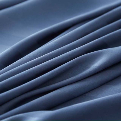 Bộ Ga Gối Cotton Kẻ 3F Lidaco Chuyên Dụng Cho Homestay, Khách Sạn - Xanh Biển