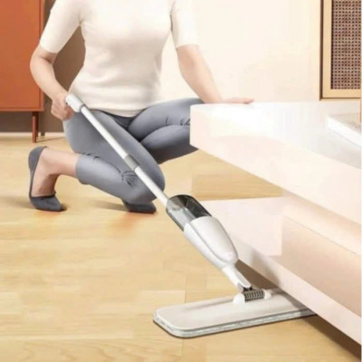 Bộ Cây Lau Nhà Thông Minh 2in1 – Phun Sương Tự Động, Xoay 360 Độ, Siêu Tiện Lợi , vòi nước