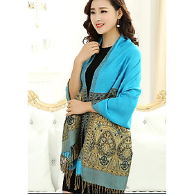 Khăn Pashmina Thêu Kim Tuyến – PMT902