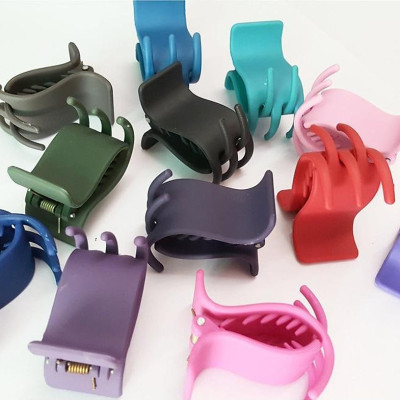 KẸP GẤP TÓC 5 RĂNG NHÁM NHIỀU MÀU GIAO MÀU NGẪU NHIÊN