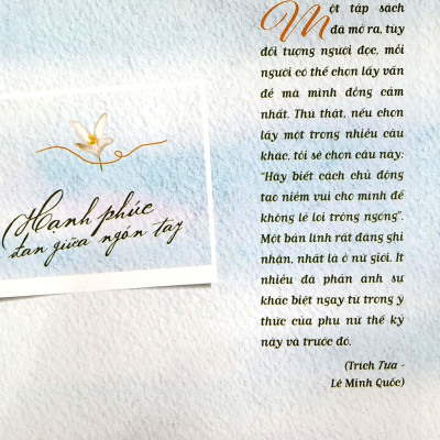 Hạnh Phúc Đan Giữa Ngón Tay