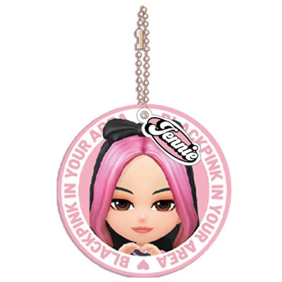 Combo Bộ 4 Móc Khoá Trang Trí Kèm Gương - BlackPink The Game BPTG-2403025 - Đủ Thành Viên