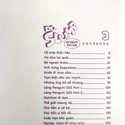 Dr.SLUMP Ultimate Edition - Tập 3