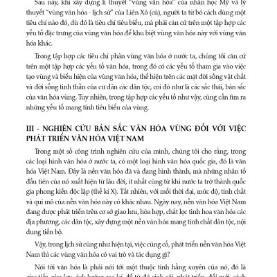 Bản Sắc Văn Hóa Vùng Ở Việt Nam (Bản in năm 2023)