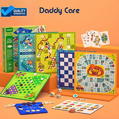 Board Game Mideer Classic Games 32 In 1 đồ chơi trí tuệ cho bé Cờ vua, cờ tướng, cờ vây cho bé