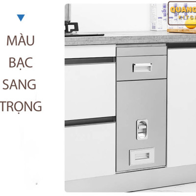 Thùng gạo âm tủ mặt gương chất lượng giá tốt cam kết giao đúng màu