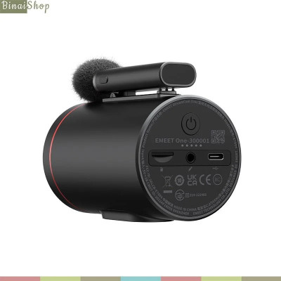 Emeet Streamcam One (Gen 2) - Webcam LiveStream Không Dây, Kết Nối Wifi, Micro Từ Tính Kép, Thời Lượng Pin 8 Giờ - Hàng chính hãng
