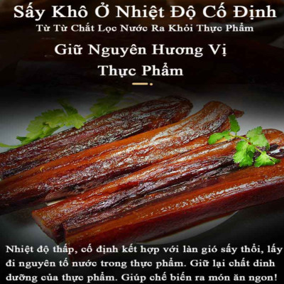 Máy sấy thực phẩm chuyên nghiệp dung tích 45 lít, 12 khay. Thương hiệu Mỹ cao cấp Septree ST-06. HÀNG CHÍNH HÃNG