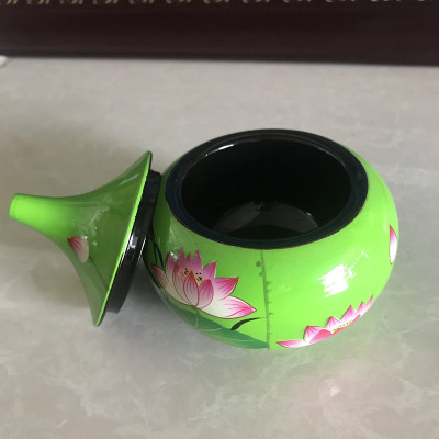 Hủ bí sơn mài cao cấp thích hợp đựng vật dụng nhỏ, bánh kẹo, trang trí, làm quà tặng,...