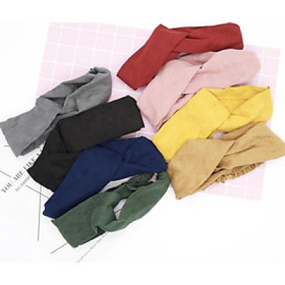 Băng đô trơn style Hàn Quốc - nhiều tone màu khác nhau.