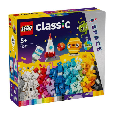 Đồ Chơi Lắp Ráp Bộ Gạch Sáng Tạo Chủ Đề Không Gian - Creative Space Planets - Lego Classic 11037 (450 Mảnh Ghép)