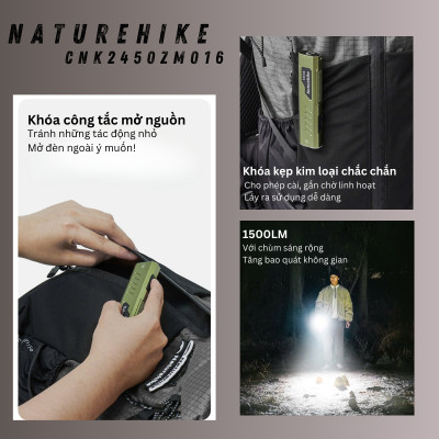 Đèn pin cầm tay mini siêu sáng CNK2450ZM016