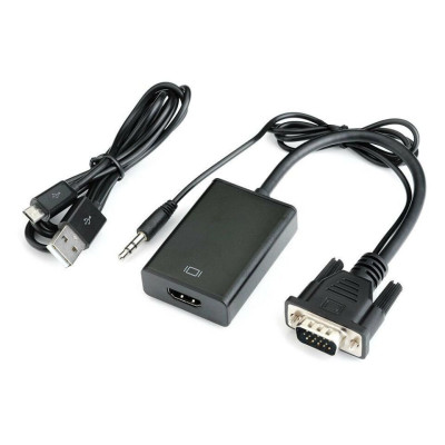 Bộ Cáp chuyển đổi tín hiệu từ VGA sang HDMI - Hàng Nhập Khẩu