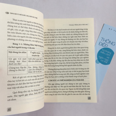 Thông Điệp Từ Những Biểu Cảm Và Ngôn Ngữ Cơ Thể + Sức Mạnh Của Những Thay Đổi Tâm Lý Tinh Tế (kèm bookmark)