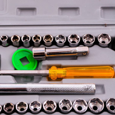 Bộ Dụng Cụ 40 Món Cho Xe Máy, Ô Tô - Hàng chính hãng 