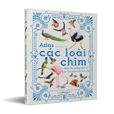 Sách - Atlas các loài chim - Bìa cứng - Đông A