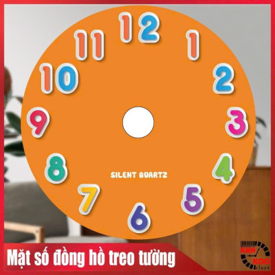 Mặt Số Đồng Hồ Để Bàn Cỡ Nhỏ (6cm) - Chất Liệu Giấy In Ảnh Cao Cấp, Đa Dạng Mẫu Mã
