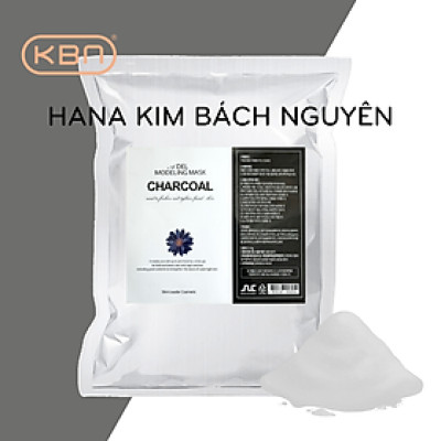 Bột Mặt Nạ Dẻo Than Hoạt Tính Sạch Lỗ Chân Lông Bã Nhờn ADEL Hàn Quốc 1kg