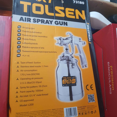 Súng xịt sơn 1.4mm 600ml  TOLSEN 73180- Hàng chính hãng