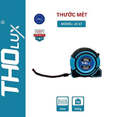 Thước cuộn Tholux JC-17 thước đo, thước kéo 10m