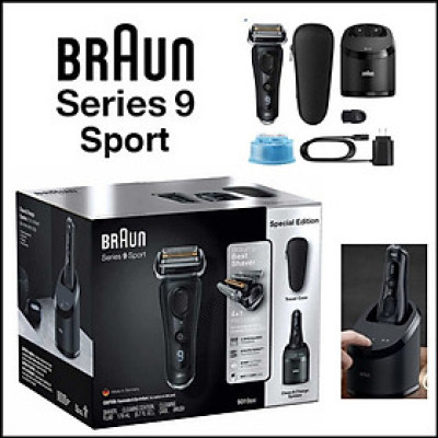 Máy cạo râu Braun Serie Sport 9 9310cc-Made in Germany hàng Chính Hãng