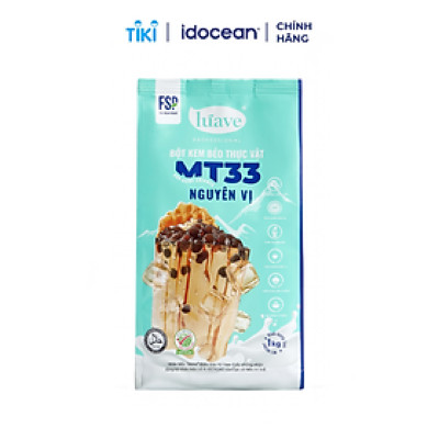 Bột Kem Béo Thực Vật MT33 LÚAVE 1kg (Bột Pha Trà Sữa, Béo Ngậy, Đậm Vị Trà, Phù Hợp Nhiều Loại Trà, Kết Hợp Với Cà Phê)