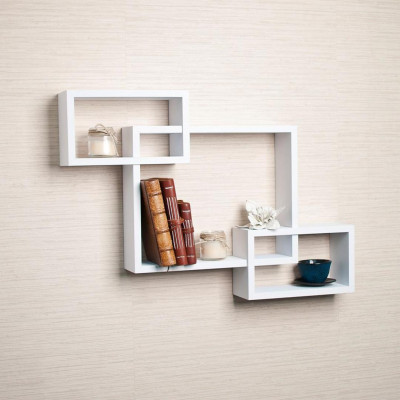 Kệ trang trí gỗ kiểu dáng nhỏ gọn SMLIFE Wulan