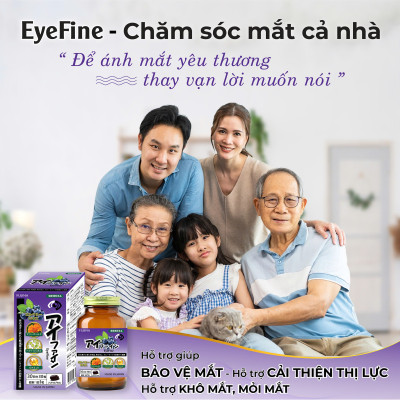 Viên uống bổ mắt EyeFine - Lọ 30 viên