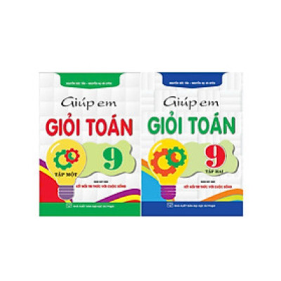 Sách - Combo Giúp em giỏi toán 9/1 + 9/2 (bám sát sgk kết nối tri thức với cuộc sống) - HA