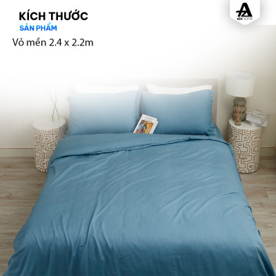 Vỏ Mền Stone Grey Mềm Mại 100% Tencel Cao Cấp A2Z Home