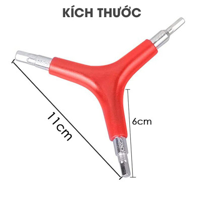 Lục Giác Tam Giác 3 Cạnh size 4mm/5mm/6mm cờ lê lục giác mini giúp sửa chữa Xe Đạp MTB nhỏ gọn, dễ dàng mang theo Mai Lee