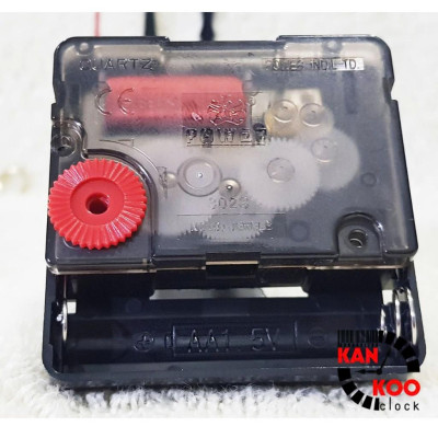 Máy đồng hồ kim trôi Power C16 – Trục 9mm – Bảo hành 36 tháng Dùng cho đồng hồ treo tường 10–80cm  – Silent Quartz