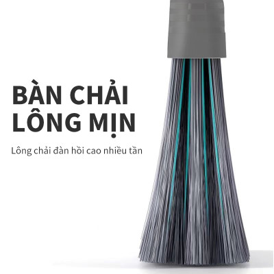 Chổi Quét Nhà Gấp Gọn Thông Minh Kèm Hót Rác Cán Dài 2 Trong 1 Đa Năng. Xoay 180 Độ Quét Sạch Mọi Ngóc Ngách Trong Nhà