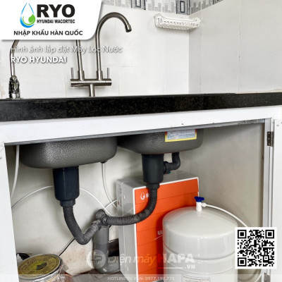 Máy Lọc Nước RYO Hyundai RP903 Chuẩn Nước Uống Trực Tiếp, Công Nghệ RO 5 Cấp Lọc - Hàng Chính Hãng, Nhập Khẩu Hàn Quốc