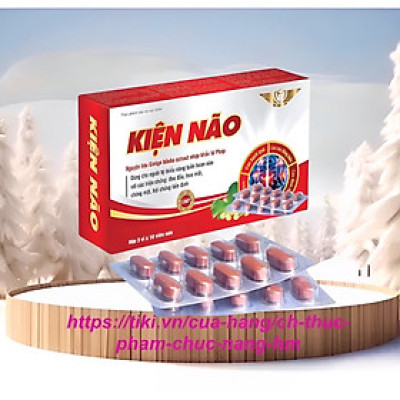 Viên uống Kiện não Vinh Thịnh Vượng VV, hộp 30v, tăng cường tuần hoàn não