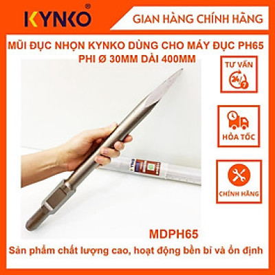 MŨI ĐỤC NHỌN KYNKO CHO MÁY PH65 PHI Ø 30MM DÀI 400MM - MDPH65