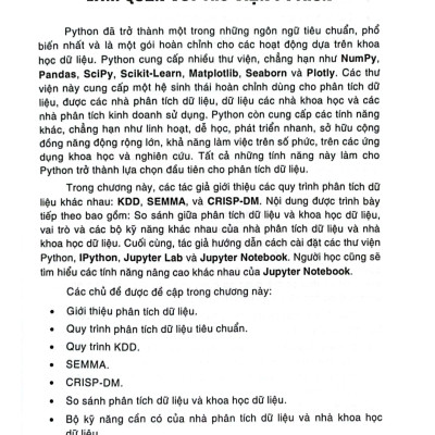 Phân Tích Dữ Liệu Và Các Kỹ Thuật Học Máy -STK