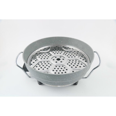 Chảo Lẩu Điện Nướng Hấp 3.5L Fujika FJ-3915 Đa Năng Công Suất 1350W Dùng Để Nấu Lẩu,Nướng,Hấp,Chiên,Xào,Kho,Nấu-Hàng Chính Hãng