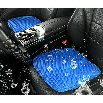 Đệm ngồi 3D Silicon văn phòng PEAFLO thế hệ mới, cấu trúc tổ ong 2 lớp thoáng khí, giảm áp lực lên mông, giảm đau mông.