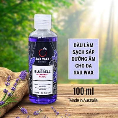 Dầu lau sáp wax lông Jax Wax Bluebell Post Oil 100 ml
