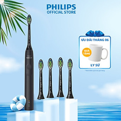 Bàn chải điện Philips Sonicare HX3671/54 + 4 đầu thay thế HX6064/96  (combo 12 tháng) bảo hành 2 năm