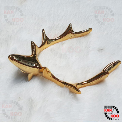 Đầu hươu trang trí, gắn đồng hồ treo tường, móc treo đồ, treo chìa khóa...