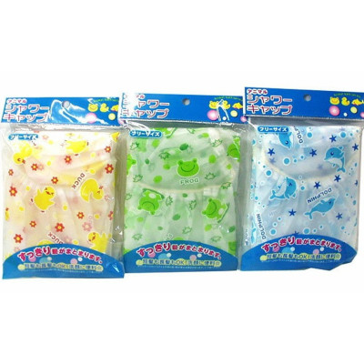 Mũ tắm 03 họa tiết 30cm chống thấm nước cao, dai bền & co giãn ( giao màu ngẫu nhiên ) - made in Japan