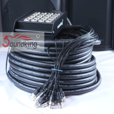 HỘP CÁP 16 LINE SOUNDKING AH104-30M - Hàng Chính Hãng